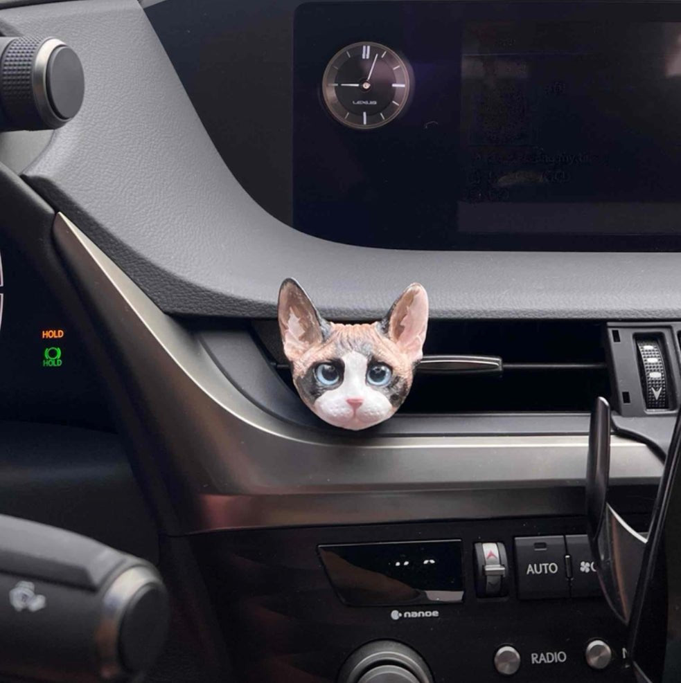 Magnetic Pet Figurine Car Mount – Keep Your Pet With You on Every Drive