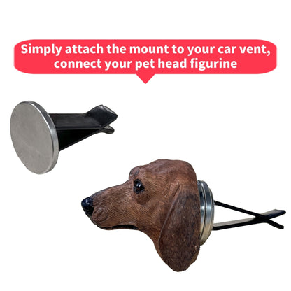 Magnetic Pet Figurine Car Mount – Keep Your Pet With You on Every Drive